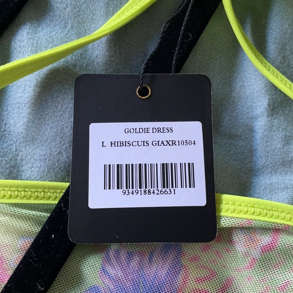 I.AM.GIA - GOLDIE DRESS: hibiscus - Picture 6 of 6